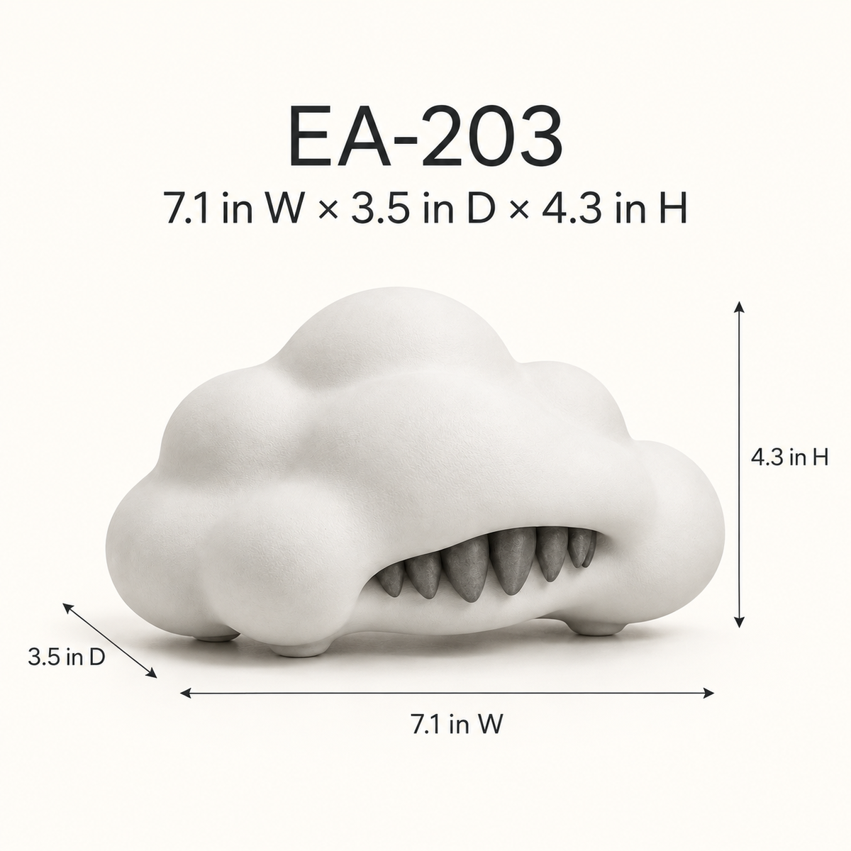 Cloud With Teeth